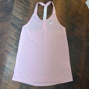 NIKE dri-fit Light Pink Tank Top